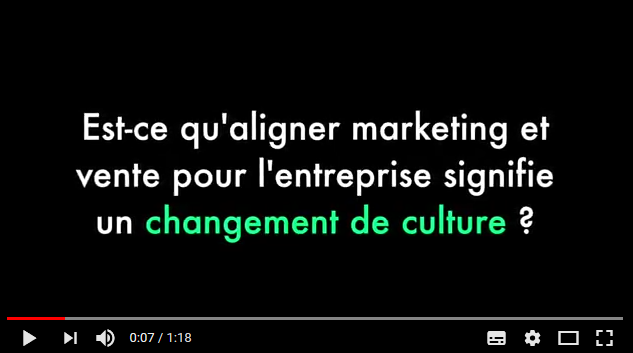 Alignement marketing et ventes